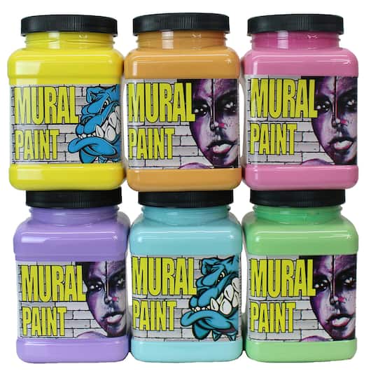 Chroma Mural Paint 16oz. Tint Colors Set